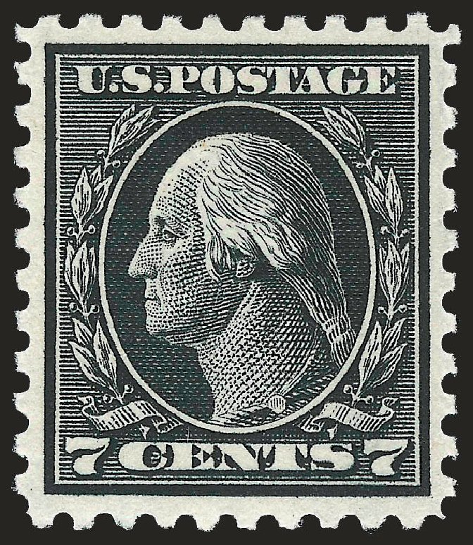 Costs of US Stamps Scott Catalogue #430 - 7c 1914 Washington Perf 10. Robert Siegel Auction Galleries, Dec 2008, Sale 967, Lot 4764