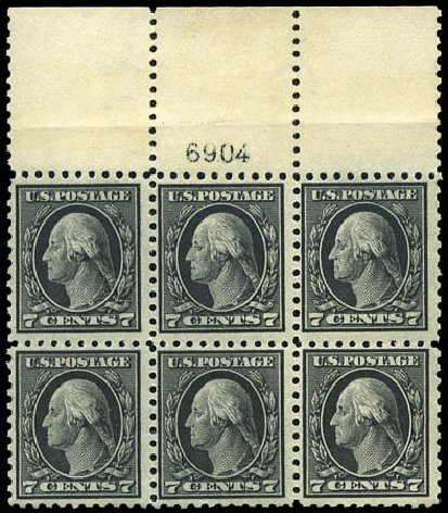 Costs of US Stamps Scott Catalogue #430: 7c 1914 Washington Perf 10. Matthew Bennett International, Mar 2011, Sale 336, Lot 1303