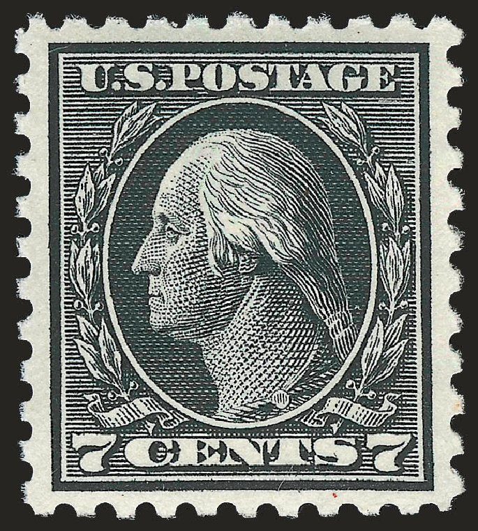 Price of US Stamp Scott Catalog # 430 - 7c 1914 Washington Perf 10. Robert Siegel Auction Galleries, Jun 2009, Sale 975, Lot 1856