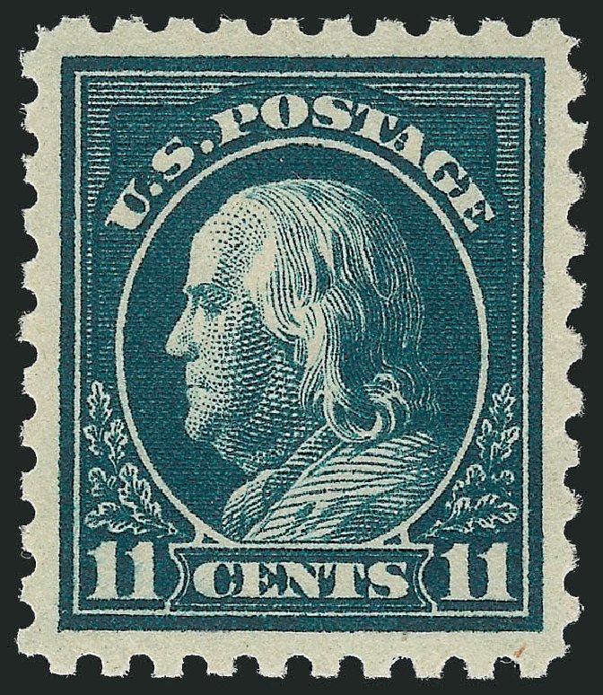 US Stamp Price Scott # 434: 1915 11c Franklin Perf 10. Robert Siegel Auction Galleries, Nov 2012, Sale 1034, Lot 404