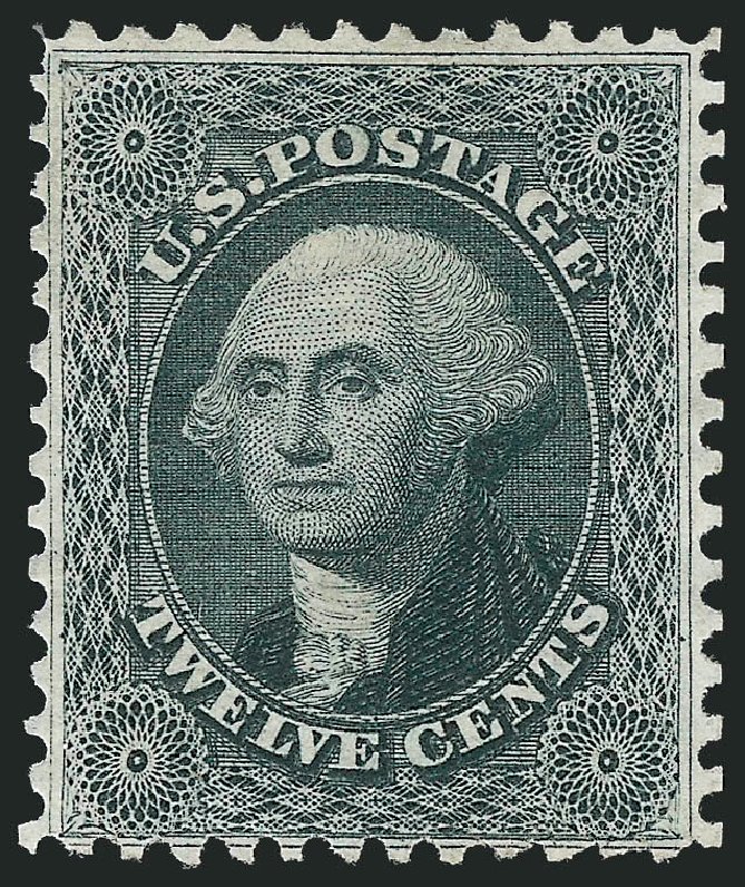Prices of US Stamp Scott 44 - 12c 1875 Washington Reprint. Robert Siegel Auction Galleries, Oct 2012, Sale 1033, Lot 4034