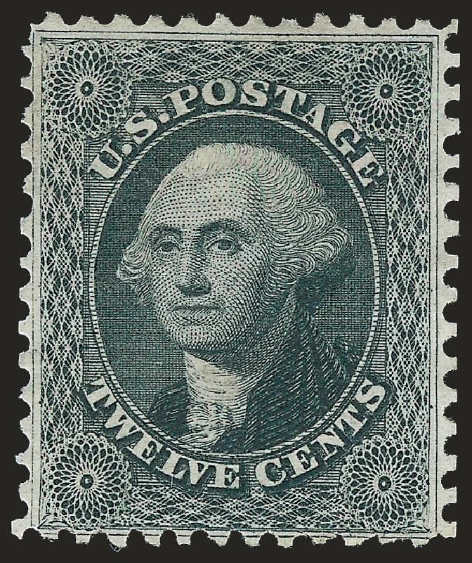 Cost of US Stamp Scott Cat. #44: 1875 12c Washington Reprint. Robert Siegel Auction Galleries, Sep 2009, Sale 976, Lot 1293