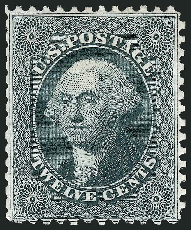 US Stamp Price Scott Catalogue 44: 12c 1875 Washington Reprint. Robert Siegel Auction Galleries, Dec 2009, Sale 982, Lot 5173