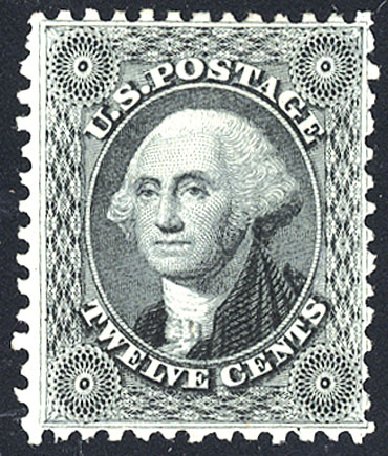 Price of US Stamp Scott Cat. # 44: 12c 1875 Washington Reprint. Cherrystone Auctions, Mar 2009, Sale 200903, Lot 56