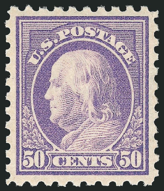 Prices of US Stamp Scott Cat. #440 - 50c 1915 Franklin Perf 10. Robert Siegel Auction Galleries, Mar 2011, Sale 1007, Lot 2722
