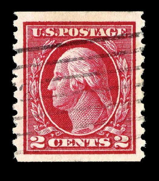Cost of US Stamps Scott Cat. #444 - 2c 1914 Washington Coil Perf 10 Vertically. Spink Shreves Galleries, May 2014, Sale 148, Lot 305