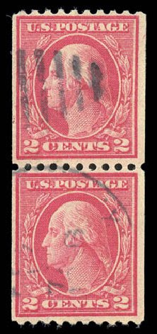 Costs of US Stamps Scott Catalog #449 - 2c 1915 Washington Coil Perf 10 Horizontally. Matthew Bennett International, Sep 2010, Sale 331, Lot 732