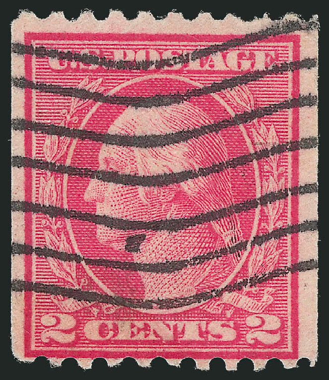Prices of US Stamps Scott Catalog # 449: 1915 2c Washington Coil Perf 10 Horizontally. Robert Siegel Auction Galleries, Oct 2011, Sale 1014, Lot 1936