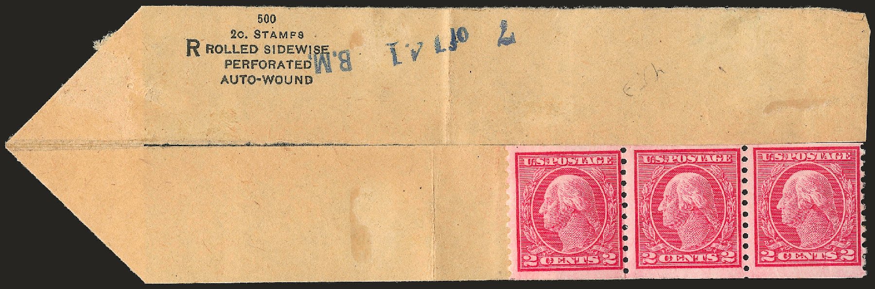 Costs of US Stamp Scott # 453: 2c 1914 Washington Coil Perf 10 Vertically. Robert Siegel Auction Galleries, Jun 2010, Sale 991, Lot 1385