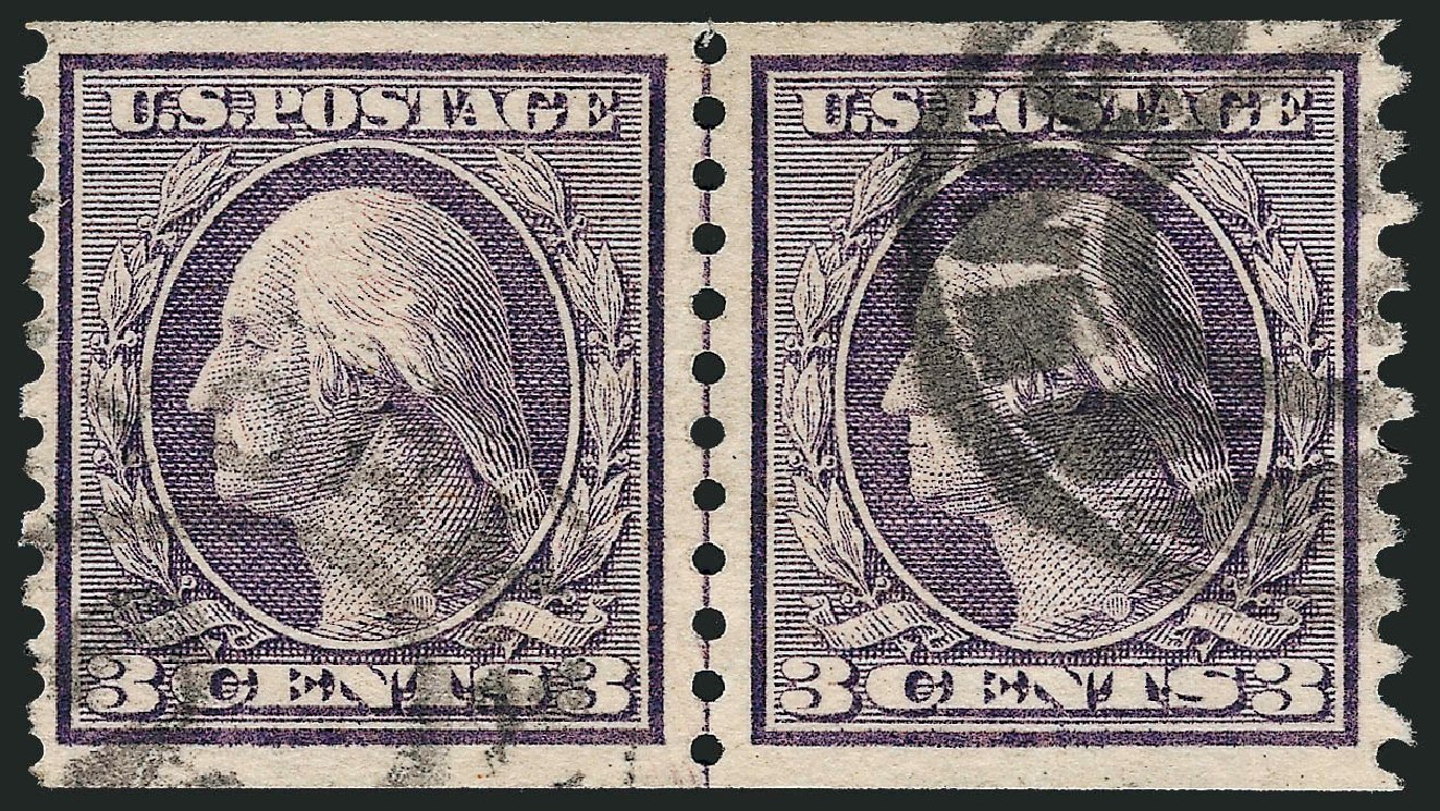 Price of US Stamps Scott # 456: 3c 1916 Washington Coil Perf 10 Vertically. Robert Siegel Auction Galleries, Sep 2008, Sale 962, Lot 2743