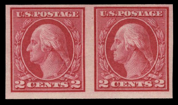 Costs of US Stamp Scott Catalog #459 - 2c 1914 Washington Coil Imperf. Cherrystone Auctions, Mar 2010, Sale 201003, Lot 177