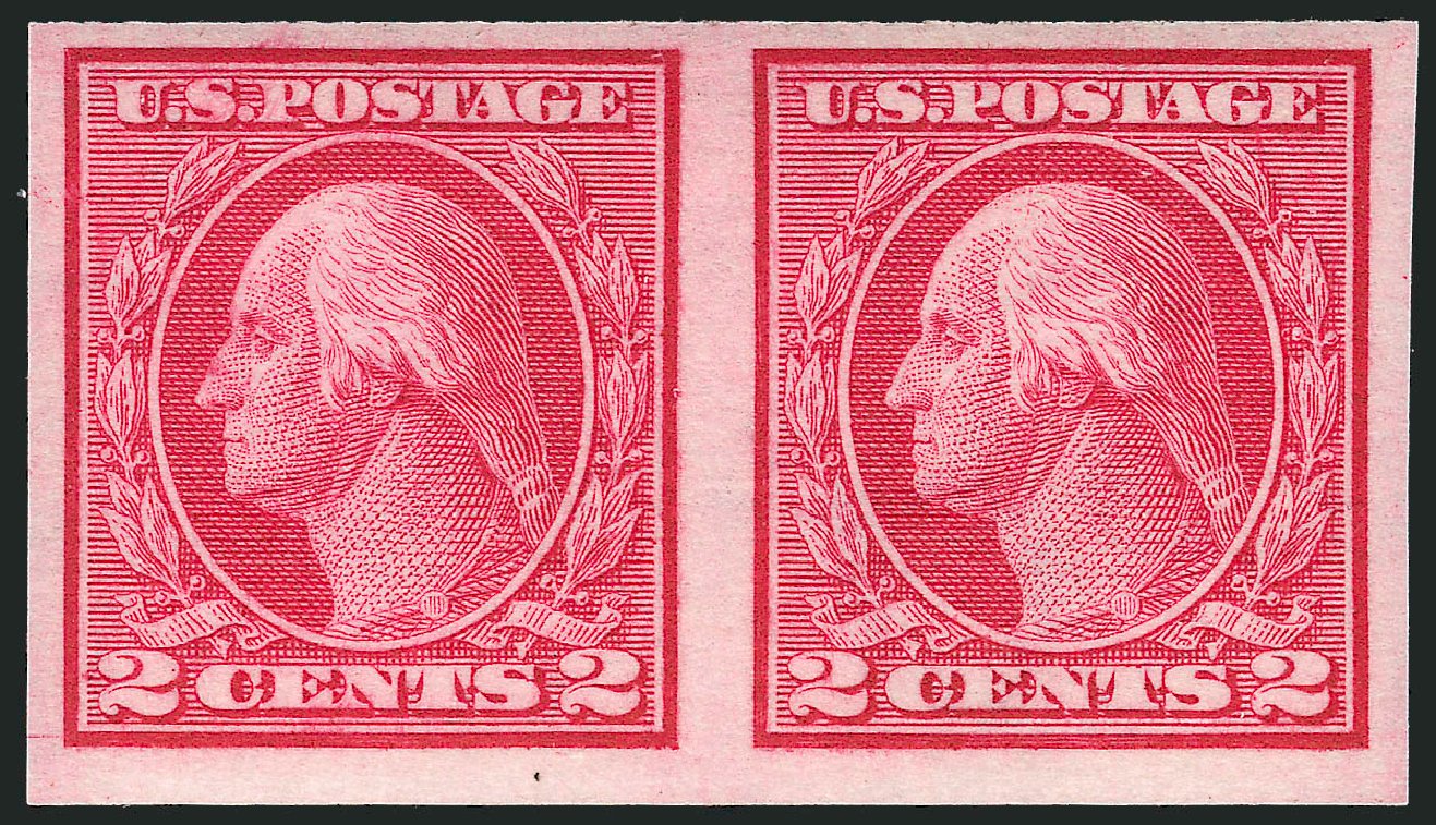 Price of US Stamp Scott Catalogue # 459 - 2c 1914 Washington Coil Imperf. Robert Siegel Auction Galleries, Mar 2013, Sale 1040, Lot 1837