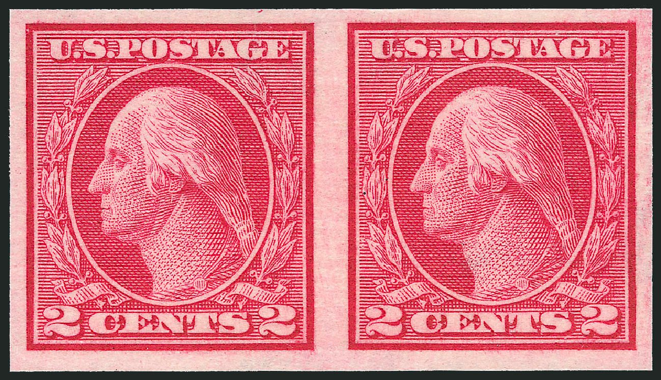 Prices of US Stamps Scott Cat. #459: 1914 2c Washington Coil Imperf. Robert Siegel Auction Galleries, Mar 2011, Sale 1007, Lot 2748
