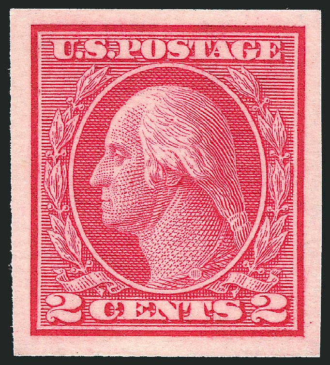 Value of US Stamp Scott Catalogue 459 - 1914 2c Washington Coil Imperf. Robert Siegel Auction Galleries, Dec 2012, Sale 1037, Lot 2068