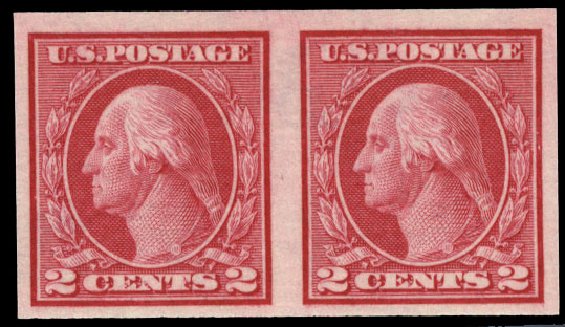 Cost of US Stamp Scott Cat. 459 - 1914 2c Washington Coil Imperf. Cherrystone Auctions, Mar 2010, Sale 201003, Lot 179