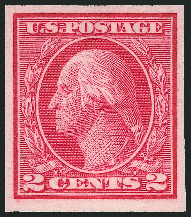 US Stamps Prices Scott Catalogue #459: 1914 2c Washington Coil Imperf. Robert Siegel Auction Galleries, Dec 2014, Sale 1090, Lot 1525
