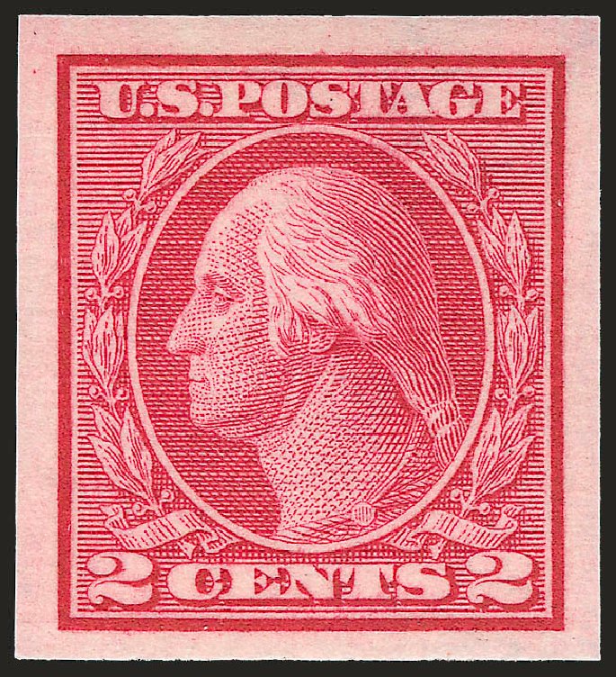 Costs of US Stamp Scott # 459 - 1914 2c Washington Coil Imperf. Robert Siegel Auction Galleries, Jun 2009, Sale 975, Lot 1883