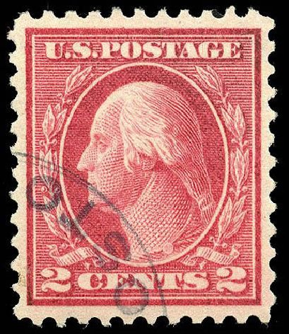 Cost of US Stamp Scott Catalog # 461 - 1915 2c Washington Perf 11. Matthew Bennett International, Apr 2008, Sale 326, Lot 427