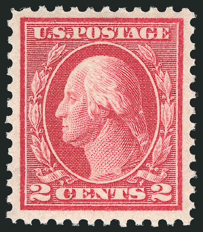 Cost of US Stamps Scott Catalogue #461: 2c 1915 Washington Perf 11. Robert Siegel Auction Galleries, Sep 2009, Sale 968B, Lot 607