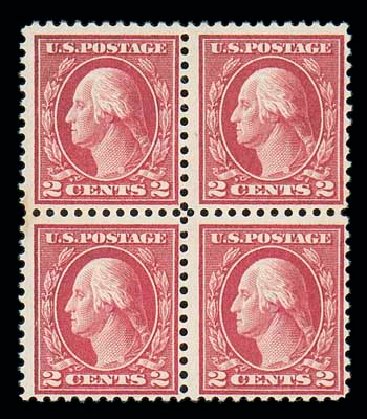 US Stamp Price Scott Catalogue #461: 2c 1915 Washington Perf 11. Matthew Bennett International, Jun 2007, Sale 319, Lot 1458