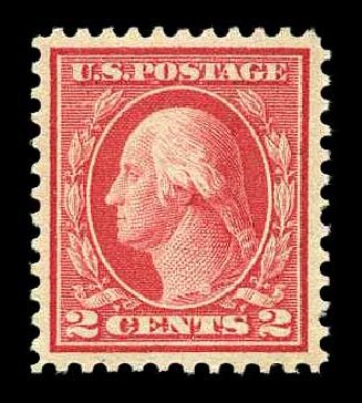 US Stamp Prices Scott Cat. # 461: 2c 1915 Washington Perf 11. Harmer-Schau Auction Galleries, Aug 2015, Sale 106, Lot 1838
