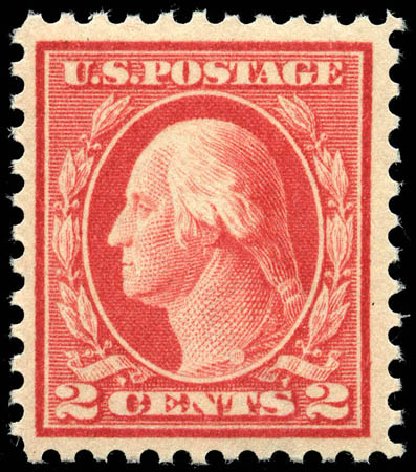 Price of US Stamps Scott Catalog #461 - 1915 2c Washington Perf 11. Matthew Bennett International, Jun 2008, Sale 328, Lot 981