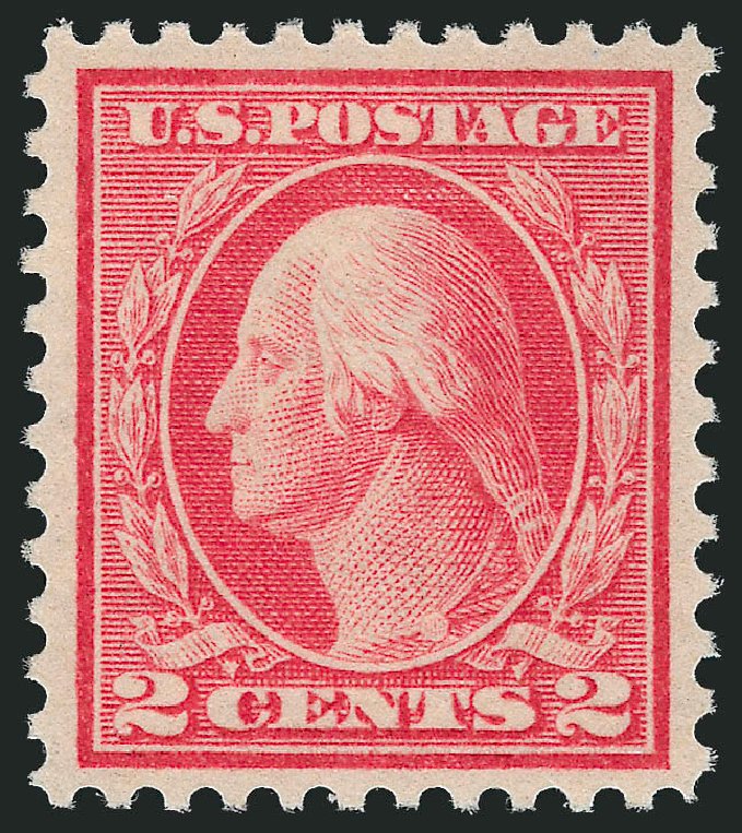 Prices of US Stamps Scott Cat. #461 - 1915 2c Washington Perf 11. Robert Siegel Auction Galleries, Nov 2012, Sale 1034, Lot 431
