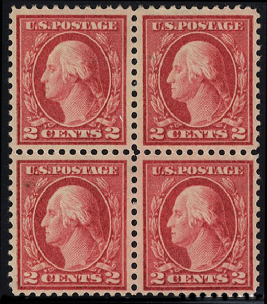 Prices of US Stamp Scott Catalogue # 461 - 1915 2c Washington Perf 11. Cherrystone Auctions, May 2008, Sale 200805, Lot 265