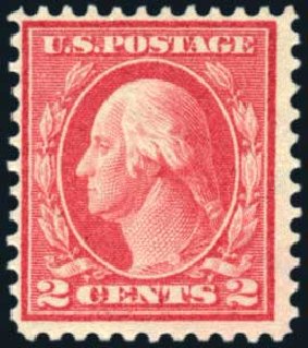 Cost of US Stamp Scott Catalog # 461: 2c 1915 Washington Perf 11. Harmer-Schau Auction Galleries, Apr 2009, Sale 81, Lot 595