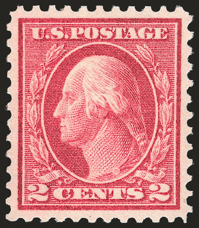Value of US Stamps Scott Cat. #461 - 1915 2c Washington Perf 11. Robert Siegel Auction Galleries, Dec 2008, Sale 967, Lot 4813