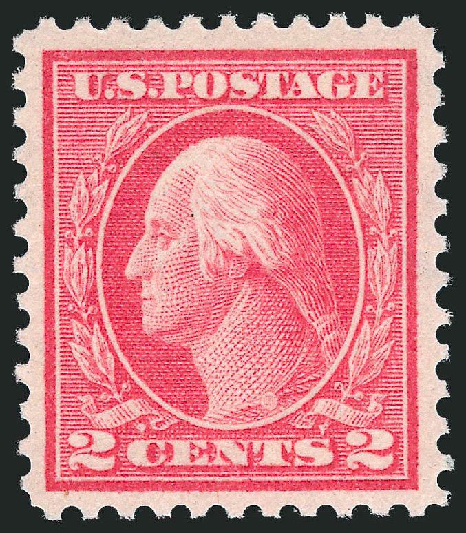 Values of US Stamps Scott Cat. #461: 2c 1915 Washington Perf 11. Robert Siegel Auction Galleries, Oct 2011, Sale 1014, Lot 1956
