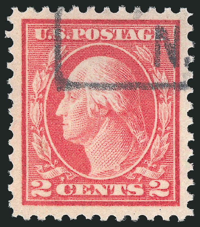 US Stamps Price Scott Catalog #461 - 1915 2c Washington Perf 11. Robert Siegel Auction Galleries, Sep 2012, Sale 1028, Lot 406