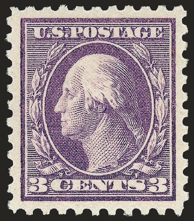 Prices of US Stamps Scott Cat. #464: 1916 3c Washington Perf 10. Robert Siegel Auction Galleries, Dec 2008, Sale 967, Lot 4815