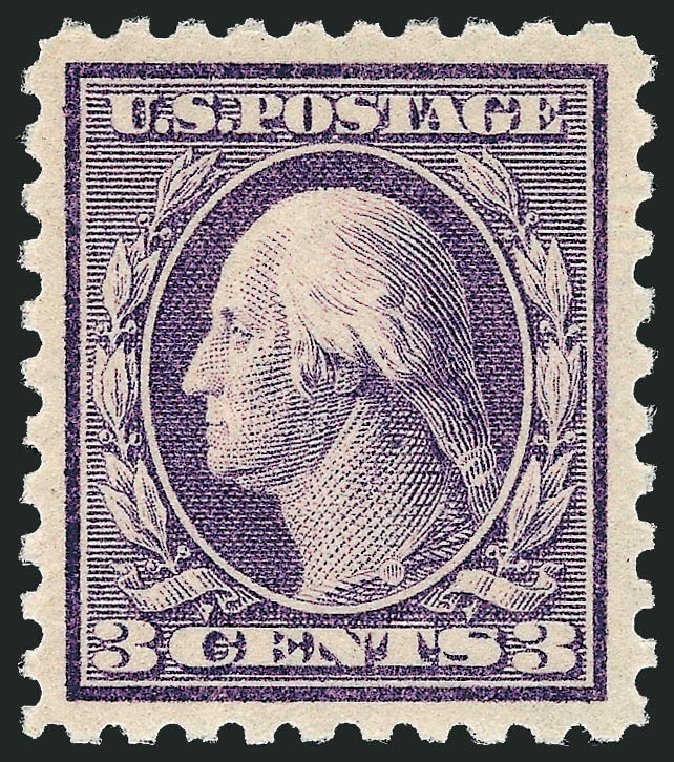Cost of US Stamps Scott 464: 1916 3c Washington Perf 10. Robert Siegel Auction Galleries, Dec 2008, Sale 967, Lot 4816