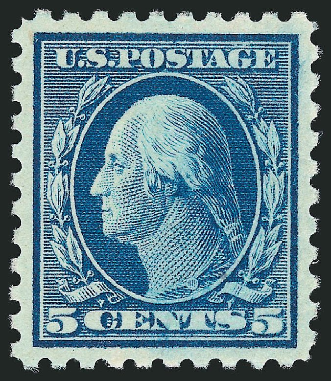 Price of US Stamp Scott Cat. # 466 - 1916 5c Washington Perf 10. Robert Siegel Auction Galleries, Mar 2012, Sale 1019, Lot 835
