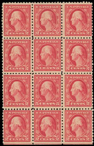 Cost of US Stamp Scott Cat. 467 - 5c 1917 Washington Perf 10 error. Daniel Kelleher Auctions, Jul 2011, Sale 625, Lot 989