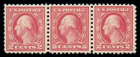 Prices of US Stamps Scott Catalogue # 467: 5c 1917 Washington Perf 10 error. Matthew Bennett International, Jun 2007, Sale 319, Lot 1461