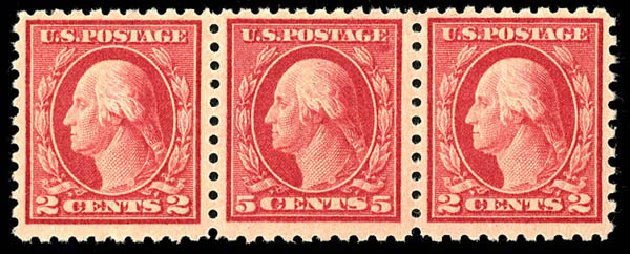 Cost of US Stamps Scott Catalog 467 - 5c 1917 Washington Perf 10 error. Matthew Bennett International, Dec 2008, Sale 330, Lot 1794