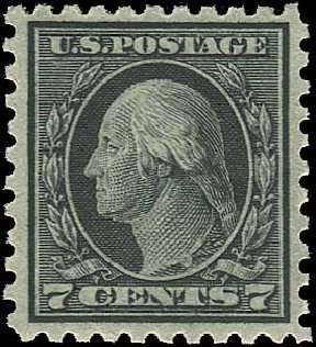 US Stamp Price Scott Catalogue #469: 1916 7c Washington Perf 10. Regency-Superior, Aug 2015, Sale 112, Lot 867