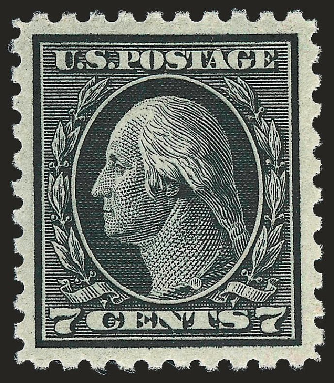 Values of US Stamps Scott Catalogue #469 - 7c 1916 Washington Perf 10. Robert Siegel Auction Galleries, Dec 2008, Sale 967, Lot 4821