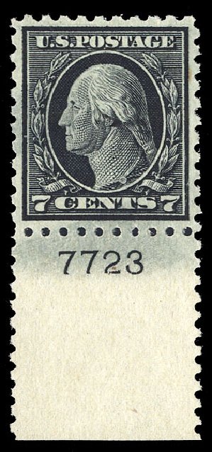 US Stamps Price Scott Catalogue #469 - 7c 1916 Washington Perf 10. Cherrystone Auctions, Jun 2009, Sale 200906, Lot 192