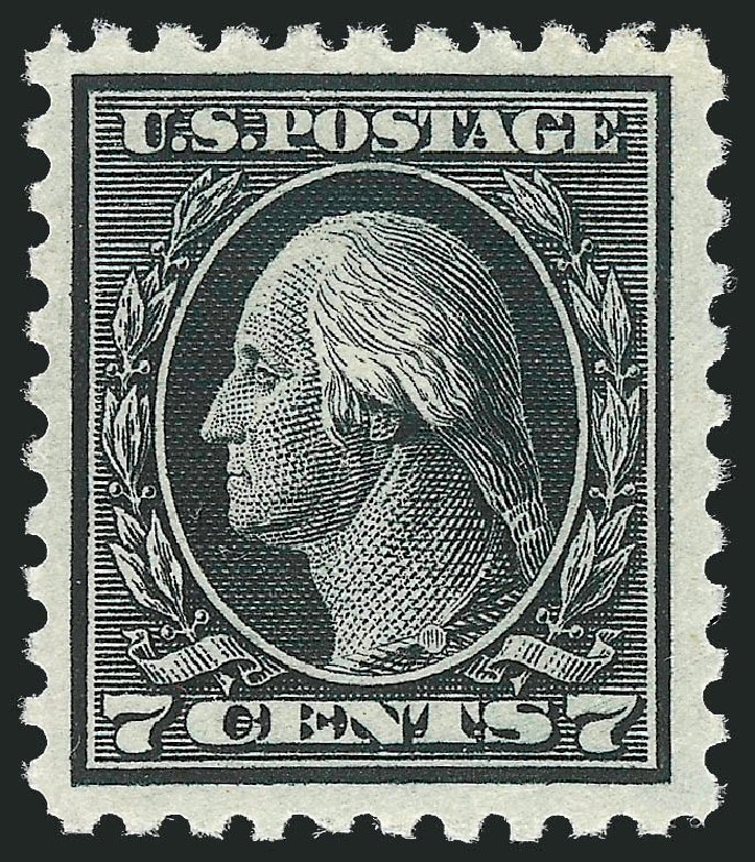 Cost of US Stamps Scott Catalog 469 - 7c 1916 Washington Perf 10. Robert Siegel Auction Galleries, Jul 2014, Sale 1077, Lot 283