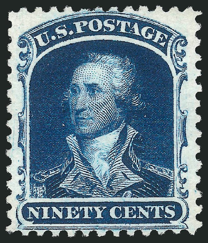 Cost of US Stamp Scott 47: 90c 1875 Washington Reprint. Robert Siegel Auction Galleries, Oct 2012, Sale 1033, Lot 4037