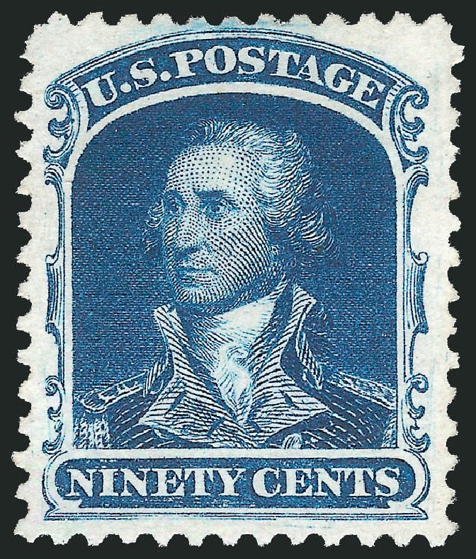 Cost of US Stamps Scott Cat. #47 - 1875 90c Washington Reprint. Robert Siegel Auction Galleries, Sep 2009, Sale 976, Lot 1298