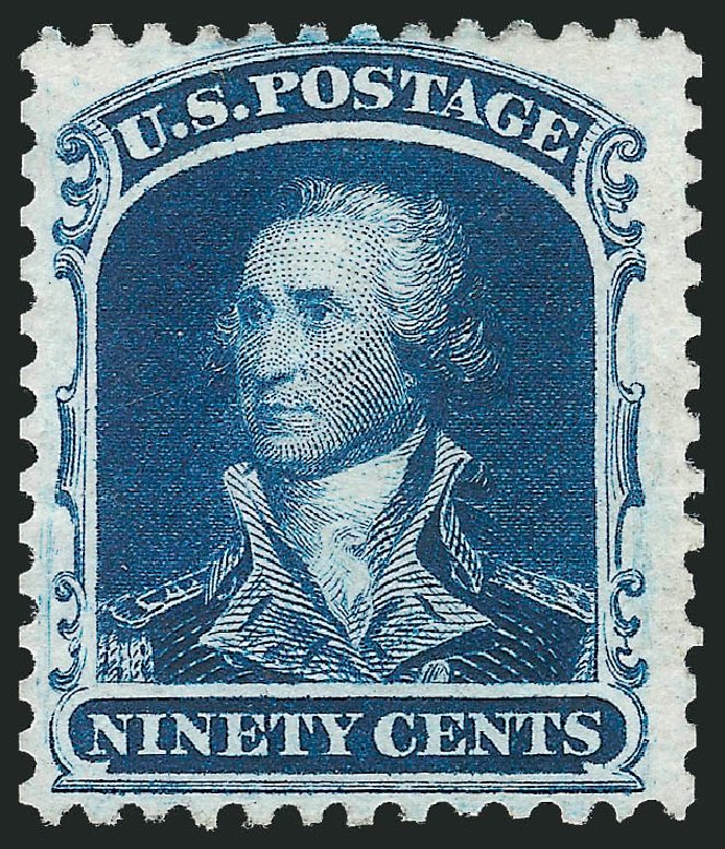 US Stamp Prices Scott Catalogue #47 - 90c 1875 Washington Reprint. Robert Siegel Auction Galleries, Dec 2012, Sale 1037, Lot 1529