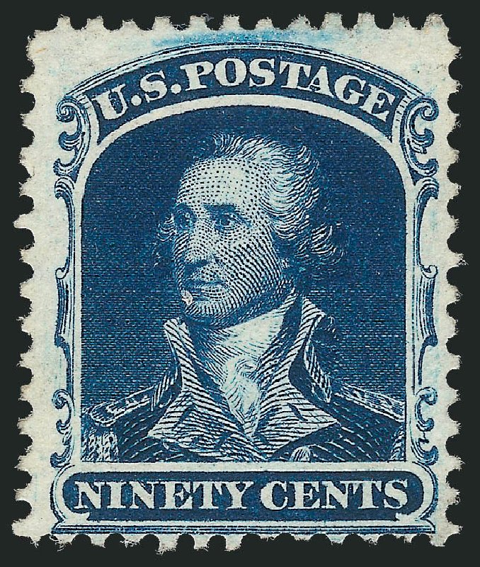 Prices of US Stamp Scott #47: 1875 90c Washington Reprint. Robert Siegel Auction Galleries, Oct 2012, Sale 1032, Lot 3100