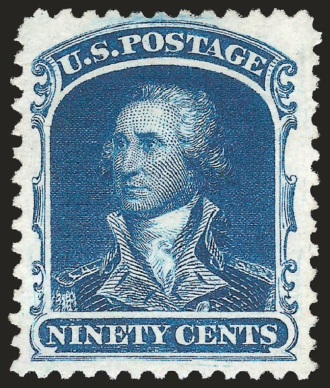 Price of US Stamp Scott Cat. # 47 - 90c 1875 Washington Reprint. Robert Siegel Auction Galleries, Apr 2009, Sale 972, Lot 3060