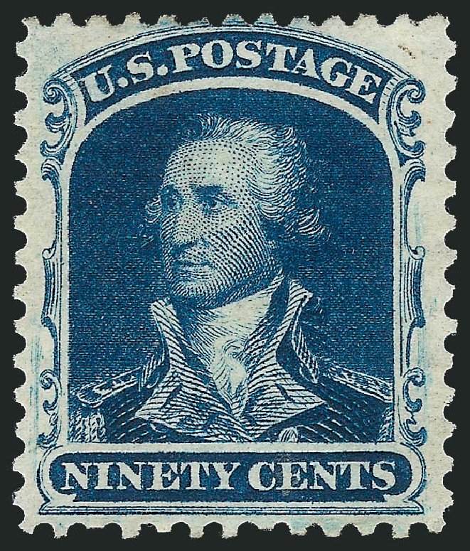 Cost of US Stamps Scott 47 - 1875 90c Washington Reprint. Robert Siegel Auction Galleries, Feb 2010, Sale 983, Lot 40