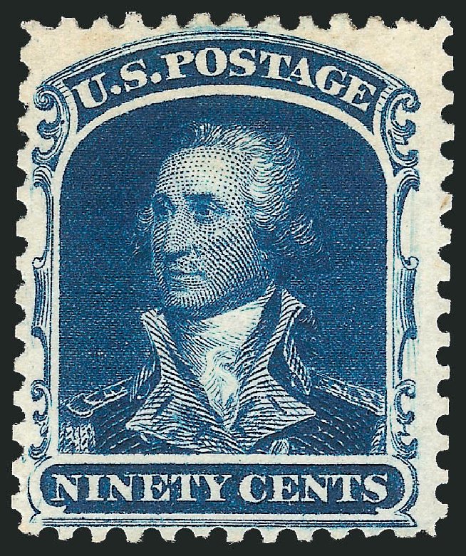 Price of US Stamp Scott Cat. 47 - 90c 1875 Washington Reprint. Robert Siegel Auction Galleries, Oct 2010, Sale 997, Lot 5325