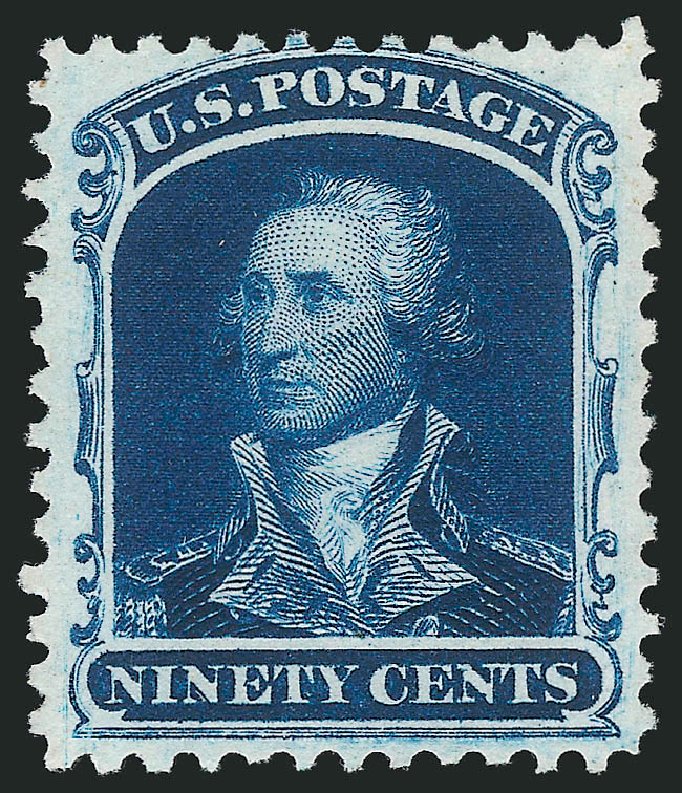 US Stamp Price Scott Cat. # 47 - 90c 1875 Washington Reprint. Robert Siegel Auction Galleries, Apr 2015, Sale 1096, Lot 103